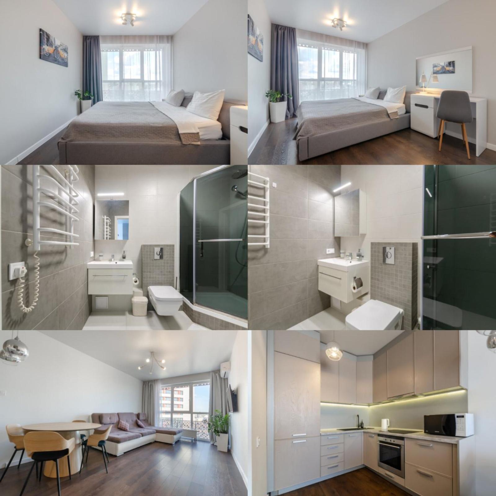 Petrovdom 41B-59B-90B-77B Stunning City View Apartments At Rc Kvartet, Central Railway Station Kyiv Exterior photo
